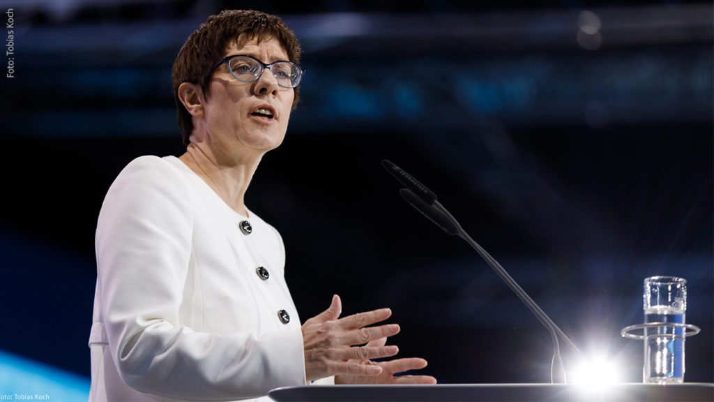 Annegret Kramp-Karrenbauer ist neue CDU-Generalsekretärin