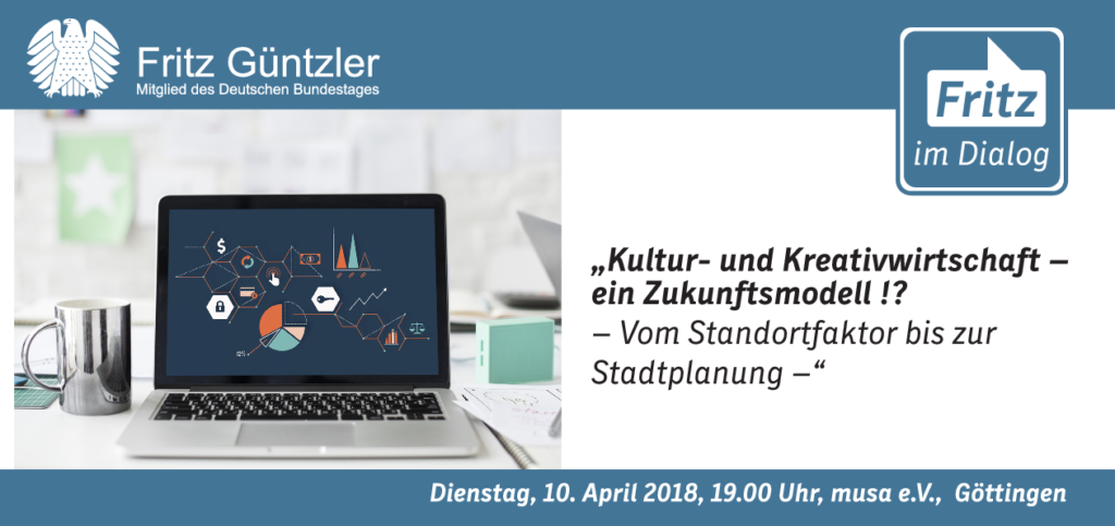 Fritz im Dialog – Kreativwirtschaft – 10. April 2018