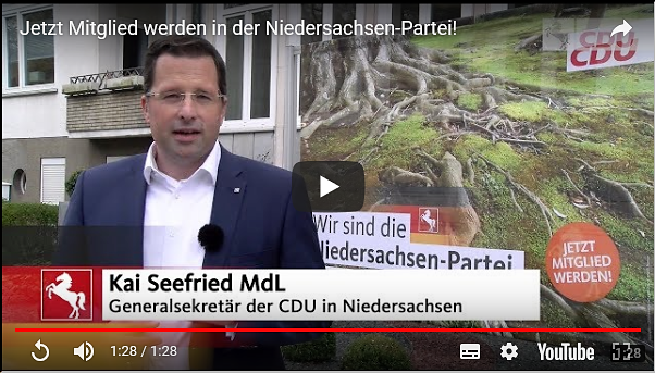 Jetzt Mitglied werden in der Niedersachsenpartei!