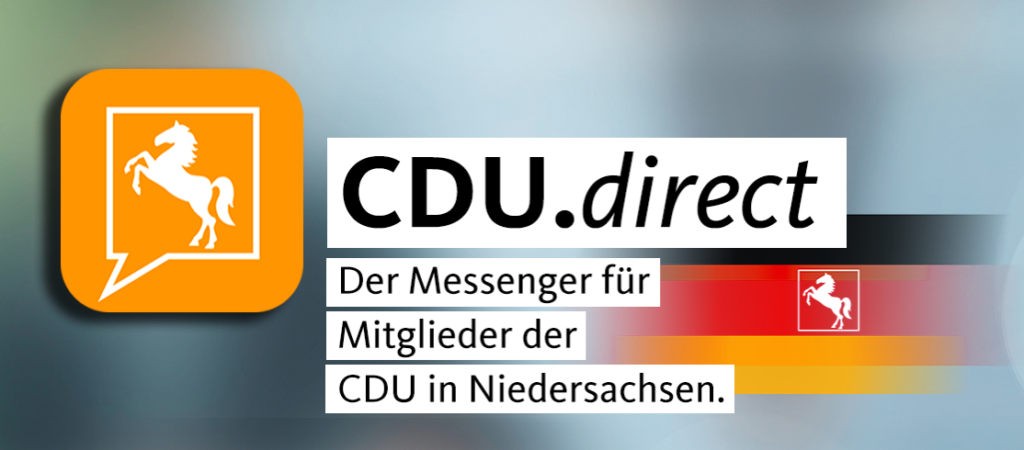 Sicher und schnell kommunizieren mit CDU.direct!